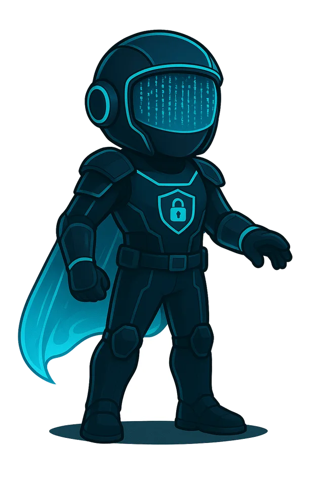 The NexGen Secure middle school character
