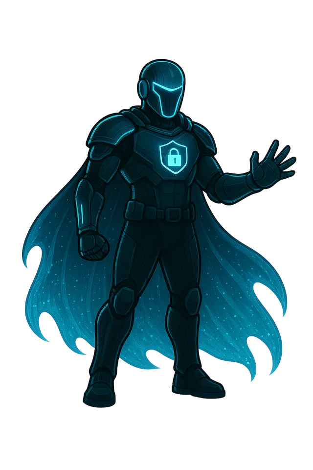 The NexGen Secure high school character
